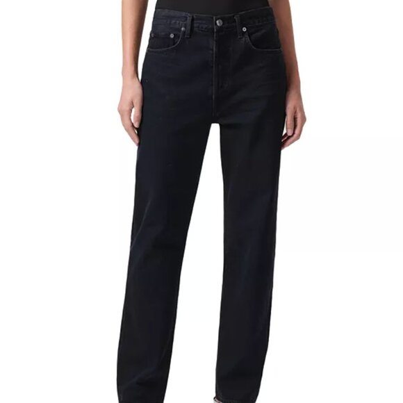 Agolde 90s Pinch Waist Black - Picture 1 of 12